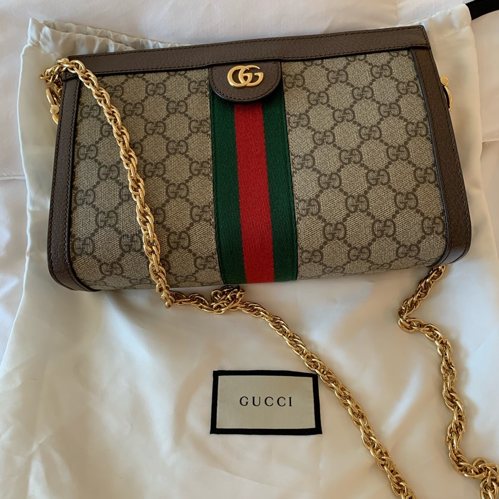 gucci ophidia chain shoulder bag